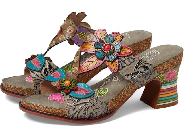 (取寄) ラルティストバイスプリングステップ レディース ロッシー L'Artiste by Spring Step women Rossie Grey Multi