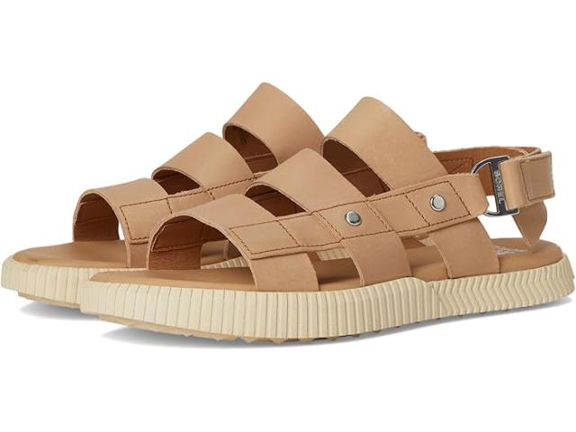 (取寄) ソレル レディース オナ スリングバック フラッツ サンダル SOREL women Ona Ave Slingback Flat Sandals Honest Beige/Bleached Ceramic