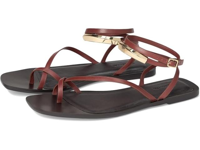 (取寄) メイドウェル レディース リスボン バングル サンダル Madewell women Lisbon Bangle Sandals Cherry Wood