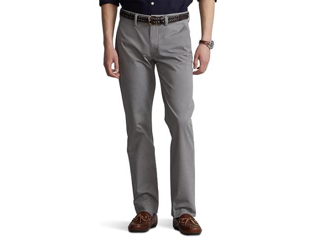 (取寄) ラルフローレン メンズ ストレッチ ストレート フィット チノ パンツ Polo Ralph Lauren men Stretch Straight Fit Chino Pants Perfect Grey
