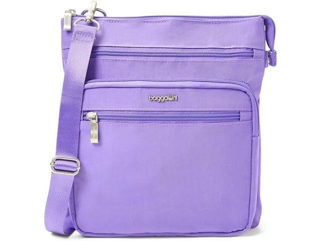 (取寄) バッガリーニ レディース アウト アンド アバウト クロスボディ Baggallini women Out and About Crossbody Lavender Surf
