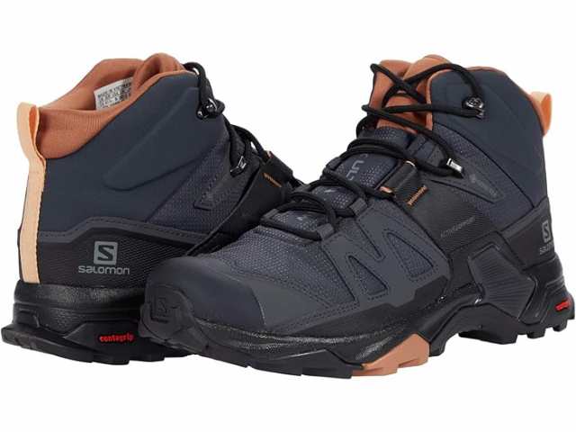 (取寄) サロモン レディース X ウルトラ 4 ミッド GTX Salomon women Salomon X Ultra 4 Mid GTX Ebony/Mocha Mousse/Almond Creamの通販は 28,347円