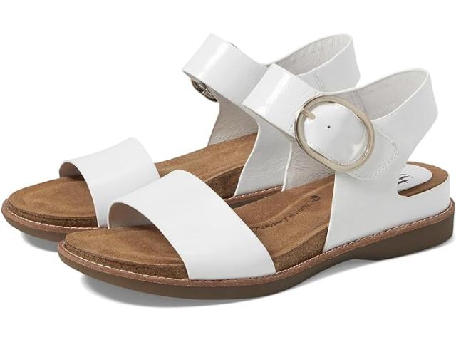 (取寄) ソフト レディース バリ Sofft women Sofft Bali White Crinkle Patent