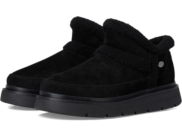 (取寄) ボブス スケッチャーズ レディース ハンズ フリー スリップインズ キープセイクス ライト ブーティ BOBS from SKECHERS women Hands Free Slip-Ins Keepsakes Lite Bootie Black/Black