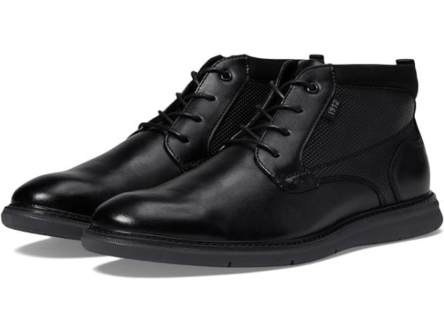 (取寄) ナン ブッシュ メンズ チェイス プレーン トゥ チャッカ コンテンポラリー ファッション ブーツ Nunn Bush men Chase Plain Toe Chukka Contemporary Fashion Boot Black