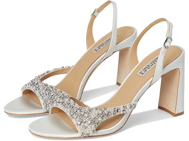 (取寄) バッジェリーミシュカ レディース  Badgley Mischka women Jenesis Soft White