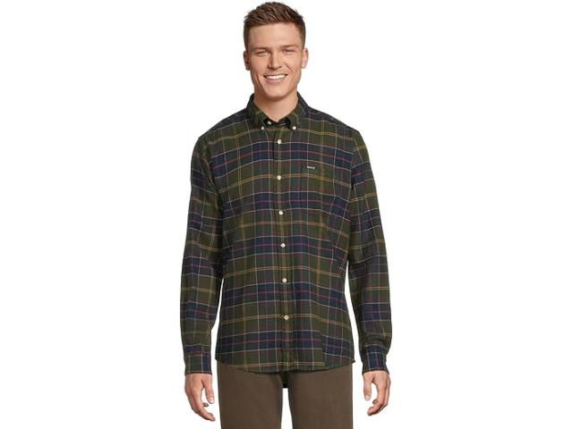 (取寄) バブアー メンズ テーラード タータン シャツ Barbour men Kyeloch Tailored Tartan Shirt Classic Tartan