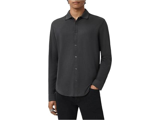 (取寄) ジョン バルベイトス メンズ シャツ John Varvatos men Drewce Shirt K7029W25 Dp Charcoal