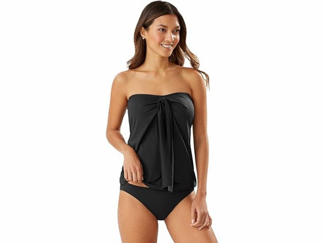(取寄) トミーバハマ レディース パール サロン ラップ バンディーニ Tommy Bahama women Tommy Bahama Pearl Sarong Wrap Bandini Blackの通販はその他水着