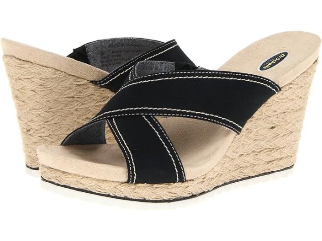 (取寄) ドクターショール レディース ソア Dr. Scholl's women Soar Black Twill