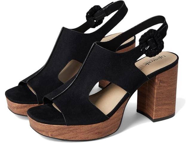 (取寄) ライフストライド レディース オードラ LifeStride women Audra Strappies Black Fabric