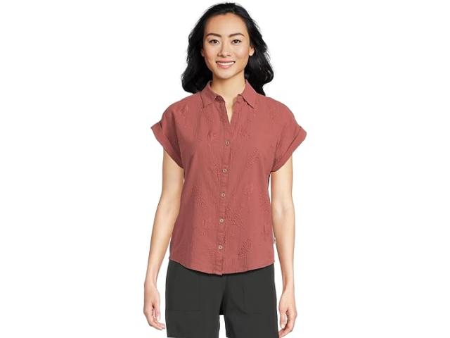 (取寄) ロイヤルロビンズ レディース オアシス ショート スリーブ  Robbins women Oasis Short Sleeve Wild Rhubarb