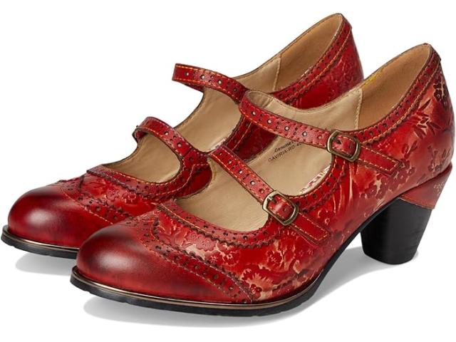 (取寄) ラルティストバイスプリングステップ レディース  L'Artiste by Spring Step women Gaviria Red