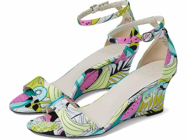 (取寄) ナチュラライザー レディース ベラ-ウェッジ Naturalizer women Vera-Wedge Pink Floral Fabricの通販は