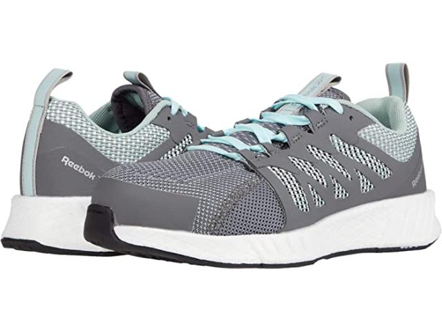 (取寄) リーボック ワーク レディース フュージョン フレックスウィーブ ケージ コンポジット トゥ Reebok Work women  Fusion Flexweave Cage Composite Toe Grey