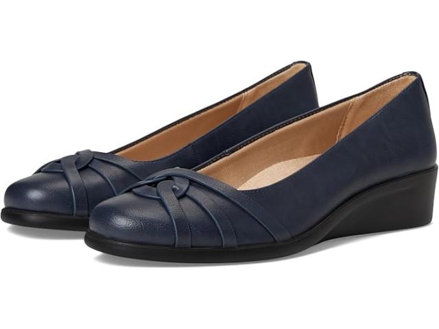 (取寄) ライフストライド レディース ジョリー スキマーズ LifeStride women Jorie Skimmers Lux Navy Faux Leather