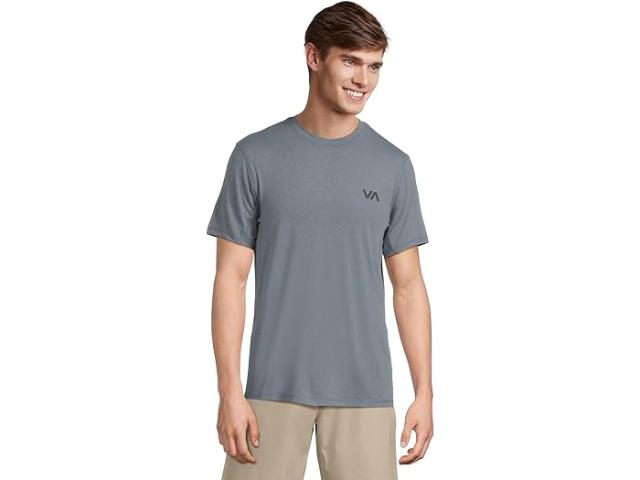 (取寄) ルーカ メンズ ヴァ スポーツ ベント ショート スリーブ トップ RVCA men VA Sport Vent Short Sleeve Top Vintage Navy Heather