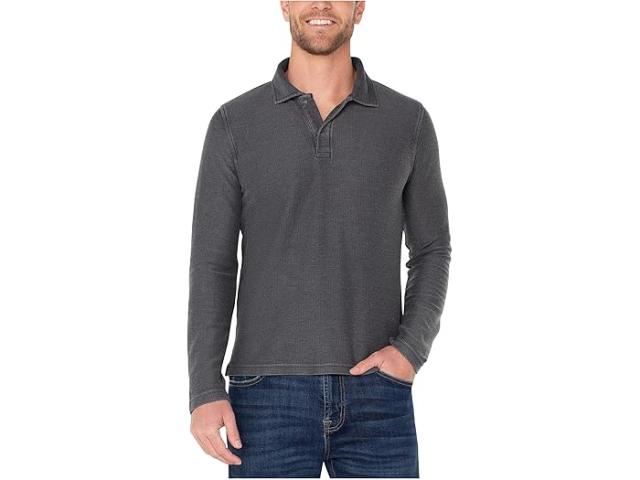 (取寄) リバプールロサンゼルス メンズ ロング スリーブ ポロ Liverpool Los Angeles men Long Sleeve Polo Black