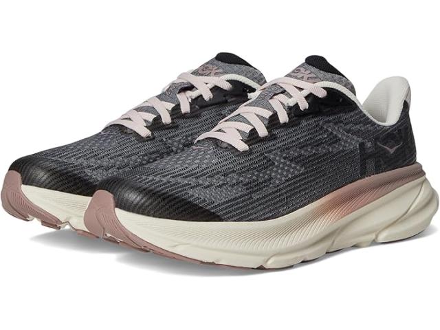 (取寄) ホカキッズ キッズ クリフトン 9 (ビッグ キッド) Hoka Kids kids Hoka Kids Clifton 9 (Big Kid) Obsidian/Quartzite