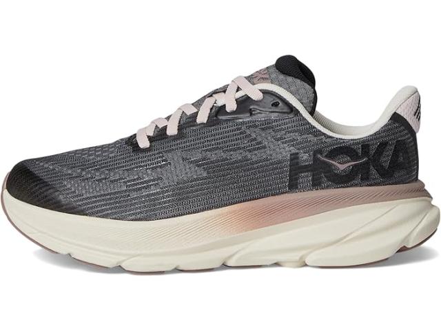 (取寄) ホカキッズ キッズ クリフトン 9 (ビッグ キッド) Hoka Kids kids Hoka Kids Clifton 9 (Big Kid) Obsidian/Quartzite_3