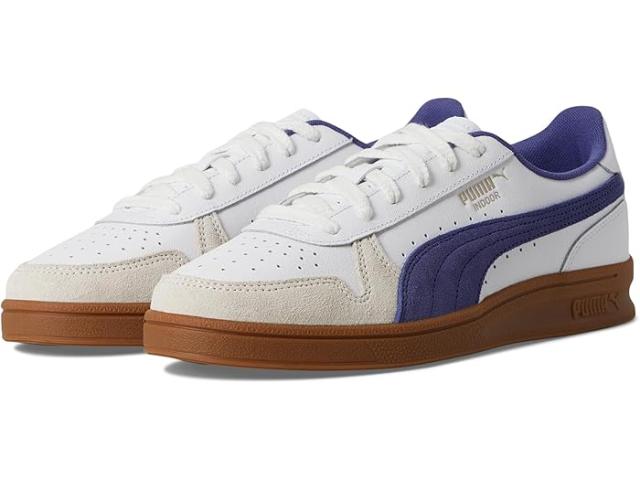 (取寄) プーマ メンズ インドア シューズ PUMA men Indoor Shoes Puma White/Blue Crystal/Gum