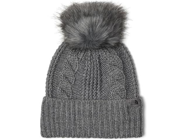 (取寄) ノースフェイス レディース オウ メガ ファー ポン ビーニー The North Face women The North Face Oh Mega Fur Pom Beanie TNF Medium Grey Heather