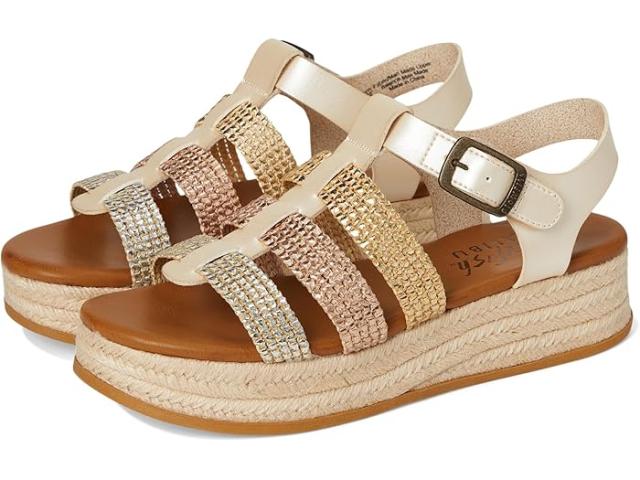 (取寄) ブローフィッシュ マリブ レディース マドリッド Blowfish Malibu women Madrid Cloud/Silver Faux Raffia