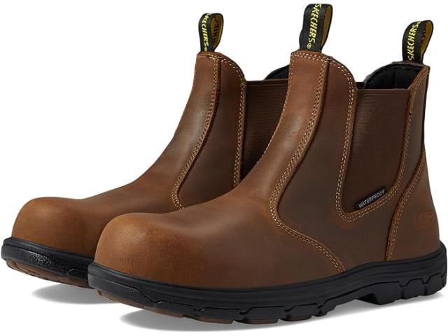 (取寄) スケッチャーズ ワーク メンズ ヴィックスバーグ コンプ トゥ SKECHERS Work men SKECHERS Work Vicksburg Comp Toe Brownの通販はその他ブーツ