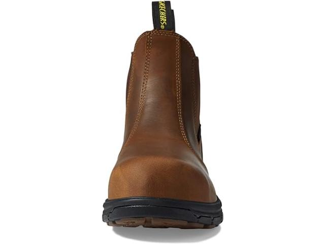 (取寄) スケッチャーズ ワーク メンズ ヴィックスバーグ コンプ トゥ SKECHERS Work men SKECHERS Work Vicksburg Comp Toe Brownの通販は