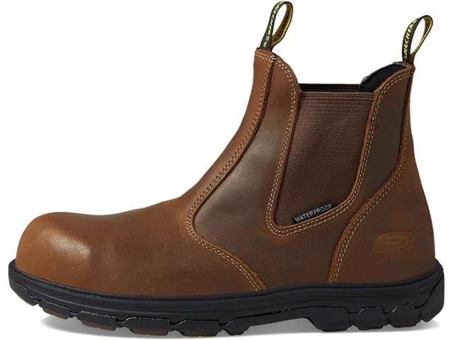 (取寄) スケッチャーズ ワーク メンズ ヴィックスバーグ コンプ トゥ SKECHERS Work men SKECHERS Work Vicksburg Comp Toe Brownの通販は