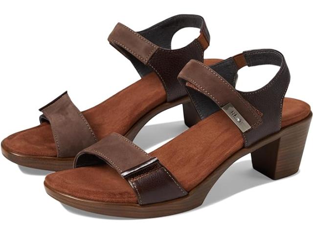 (取寄) ナオト レディース インタクト Naot women Naot Intact Coffee Bean Nubuck/Soft Brown Leather/Walnut Leather