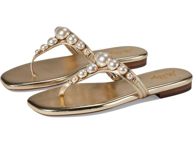 (取寄) リリー ピュリッツァー レディース クロエ サンダル Lilly Pulitzer women Lilly Pulitzer Cloe Sandals Gold Metallicの通販は