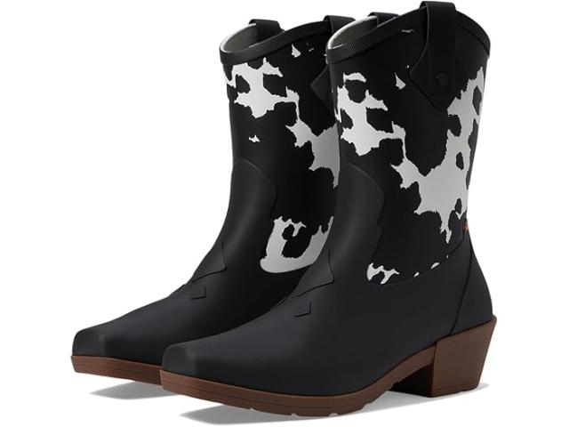 (取寄) ボグス レディース ジョリーン ミッド デコ Bogs women Jolene Mid Deco Black/White