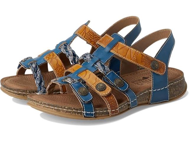 (取寄) ラルティストバイスプリングステップ レディース デリラ L'Artiste by Spring Step women Delila Blue Multi