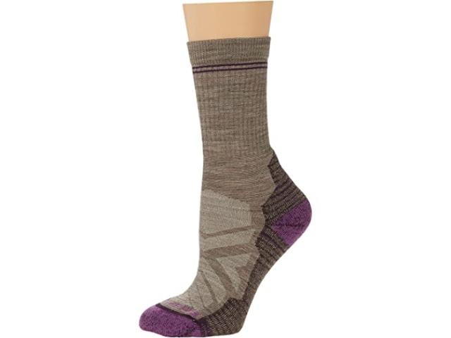 (取寄) スマートウール レディース パフォーマンス ハイク ライト クッション クルー Smartwool women  Performance Hike Light Cushion Crew Fossil