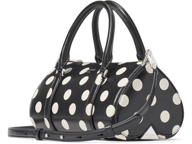 (取寄) ケイトスペード レディース スペード アイコン ドット バレル バッグ Kate Spade New York women Spade Icon Dot Barrel Bag Black Multi