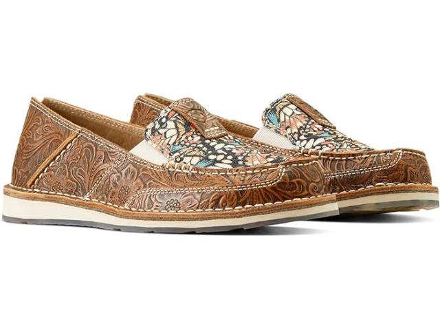 (取寄) アリアット レディース クルーザー Ariat women Ariat Cruiser Brown Floral Emboss 1の通販は