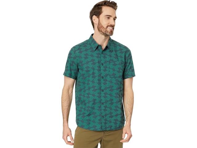 (取寄) トードアンドコー メンズ フレッチ ショート スリーブ シャツ Toad&Co men Toad&Co Fletch Short Sleeve Shirt Midnight Bird Printの通販は