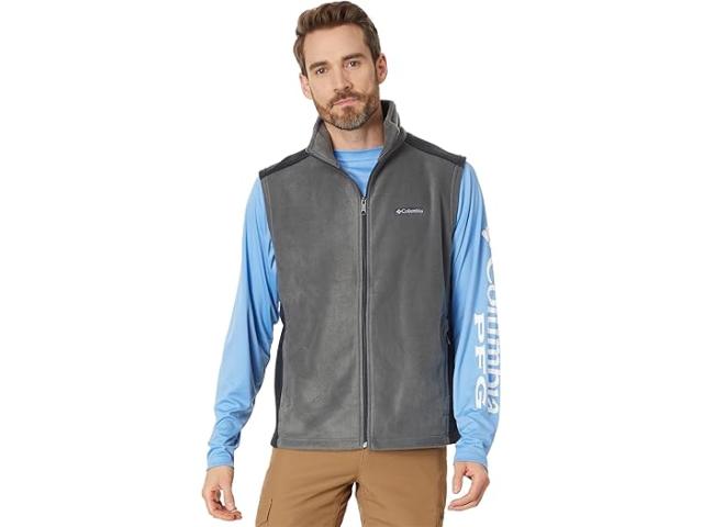 (取寄) コロンビア メンズ スティーンズ マウンテン ベスト Columbia men Steens Mountain Vest Grill/Black