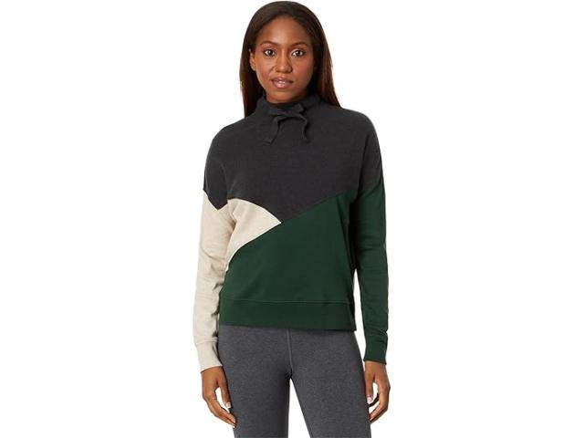 (取寄) パクト レディース スポーティ トレンド プルオーバー PACT women Sporty Trend Pullover Charcoal Heather/Wheat Heather/Mountain Viewの通販は 11,228円