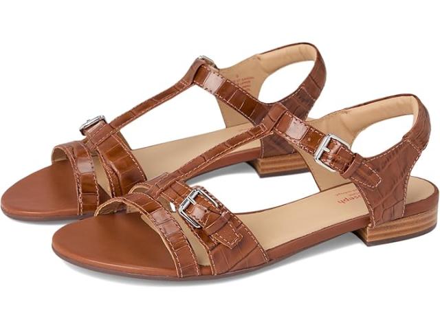 (取寄) マークジョセフニューヨーク レディース テラス ストリート サンダル Marc Joseph New York women Terrace Street Sandals Cognac Croco