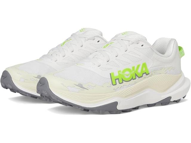 (取寄) ホカオネオネ レディース トレント 4 Hoka women Torrent 4 White/Neon Lime