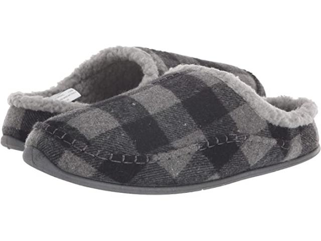 (取寄) ディアスタッグズ メンズ ノルディック スリッパ Deer Stags men  Nordic Slipper Grey/Black