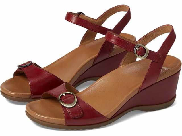 (取寄) ダンスコ レディース アリエル Dansko women Arielle Red Glazed Leatherの通販は