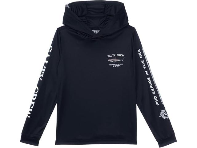 (取寄) ソルティ クルー ボーイズ ブルース フード サンシャツ (リトル キッズ/ビッグ キッズ) Salty Crew boys Bruce Hood Sunshirt (Little Kids/Big Kids) Blackの通販は 11,720円