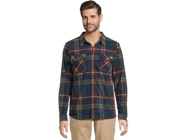 (取寄) ソルティ クルー メンズ ポラール フリース シャツ Salty Crew men Salty Crew Swellter Polar Fleece Shirt Navyの通販は