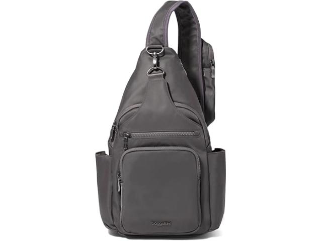 (取寄) バッガリーニ レディース セントラル パーク ラージ スリング Baggallini women Central Park Large Sling Smoke Twill