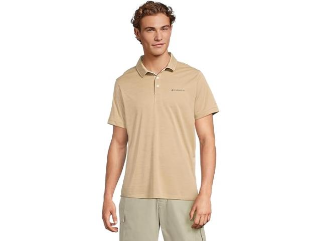 (取寄) コロンビア メンズ セージ ピーク ニット ポロ Columbia men Sage Peak Knit Polo Dark Stone Heather