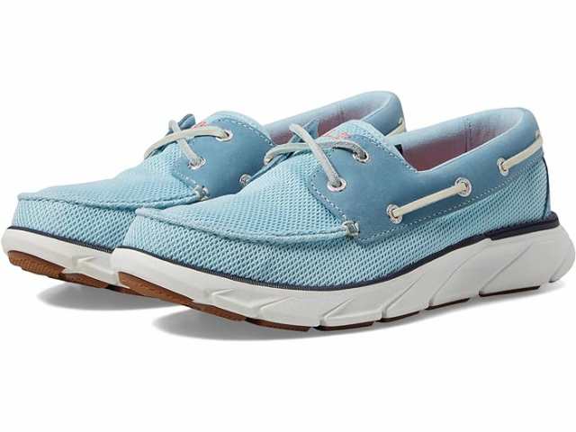 (取寄) エルエルビーン レディース ケネベック シューズ 2 アイ モック L.L.Bean women L.L.Bean Kennebec Shoe 2 Eye Moc Mist Blueの通販は