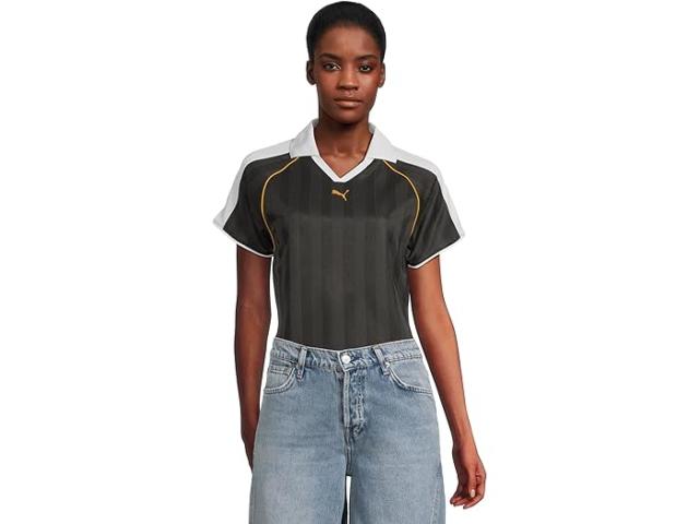 (取寄) プーマ レディース T7 リラックスド-フィット サッカー ジャージ PUMA women T7 Relaxed Soccer Jersey Puma Black